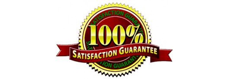 100% satisfaction