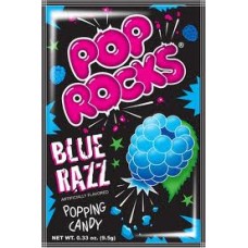 Pop Rocks Blue Razz, Pack of 6 Pop Rocks