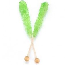 Rock Candy Crystal Sticks Wrapped Watermalon-10ct.