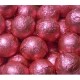 Milk Chocolate Balls Bright Pink Foiled-1lb