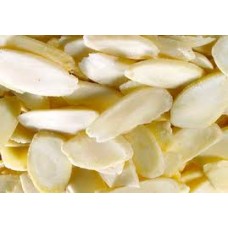 Almonds Raw Sliced Blanched-1lb
