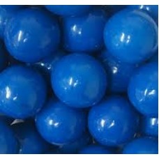 Gumballs Blue 25mm or 1 inch ( 60 counts )-1lb