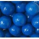 Gumballs Blue 25mm or 1 inch ( 60 counts )-1lb