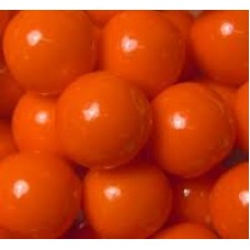Gumballs Orange 25mm or 1 inch ( 60 counts )-1lb