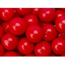 Gumballs Red 25mm or 1 inch ( 60 counts )-1lb