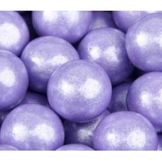 Gumballs Shimmer Lavender 25mm or 1 inch ( 57 counts )-1lb