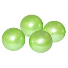 Gumballs Shimmer Lime Green 25mm or 1 inch ( 57 counts )-1lb