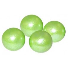 Gumballs Shimmer Lime Green 25mm or 1 inch ( 57 counts )-1lb