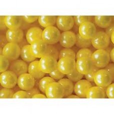 Gumballs Shimmer Yellow 16mm or 0.62 inch ( 210 counts )-1lb
