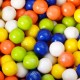 Gumballs Tropical Fruit 25mm or 1 inch ( 57 counts )-1lb