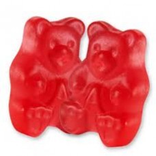 Gummy Bears Red Raspberry-1lbs